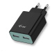 i-tec USB Power Charger 2 Port 2.4A - USB nabíjačka - čierna