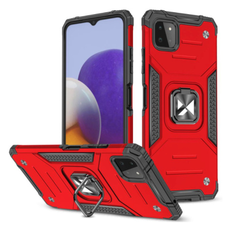 Odolné puzdro na Apple iPhone 13 Mini Ring Armor Rugged červené