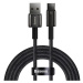 Kábel Baseus Tungsten Gold Cable USB to USB-C, 100W, 1m (black)