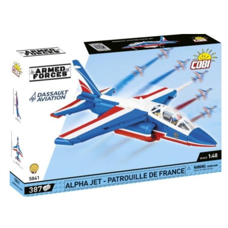 Cobi Armed Forces Alpha Jet Patrouille de France, 1:48, 387 k