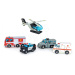 Drevené záchranárske vozidlá Emergency Vehicles Tender Leaf Toys 5 druhov autíčok