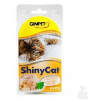 Gimpet cat cons. ShinyCat tuniak/kuracie mäso 2x70g + Množstevná zľava