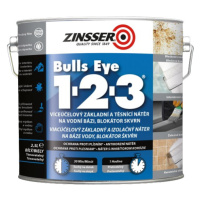 ZINSSER BULLS EYE 1-2-3- Blokátor škvŕn a adhézny základný náter biela 2,5 L