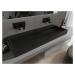 MEXEN - Ava umývadlo na dosku liaty mramor B/O 120 x 46 cm, čierna 23011270