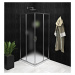 GELCO - SIGMA SIMPLY sprchové dvere posuvné pre rohový vstup 1000 sklo BRICK GS2410