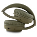 DKNY PU Leather Arch Logo Bluetooth Stereo Headphone Green