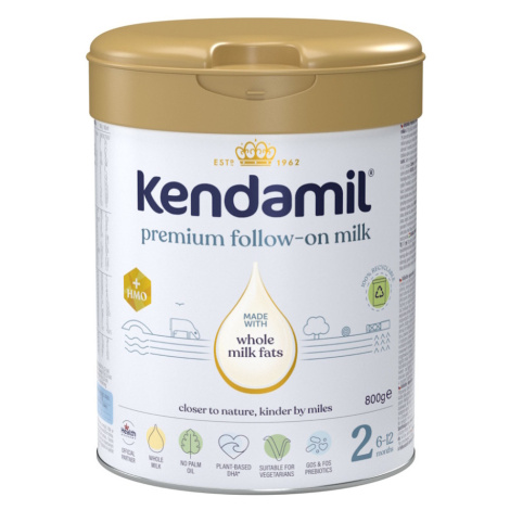 KENDAMIL Premium 2 HMO+ Pokračovacie batoľacie mlieko od 6 mesiacov 800 g