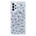 Odolné silikónové puzdro iSaprio - Abstract Triangles 03 - black - Samsung Galaxy A23 / A23 5G