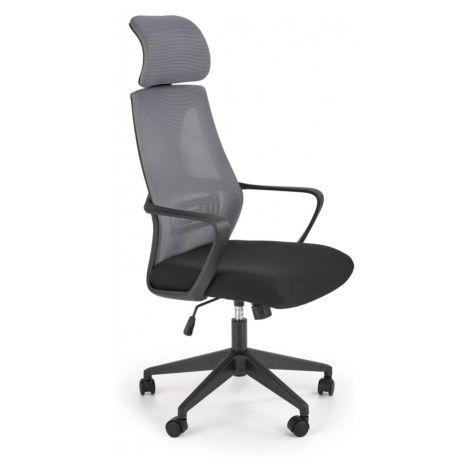 Kancelárska stolička Dedo sivé/čierne Halmar