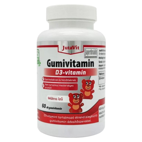 JUTAVIT Gumivitamín D3 20 µg kids 60 želatínových tabliet
