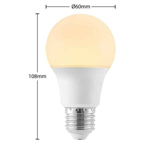 LED žiarovka E27 A60 4,9W 3 000K opálová 6 kusov Arcchio