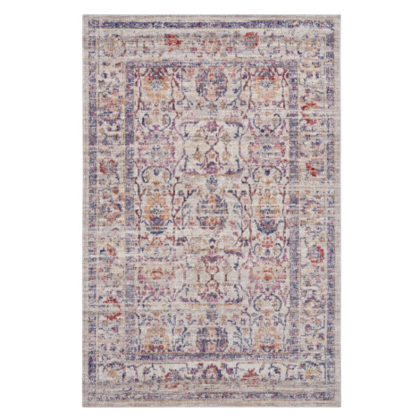 Kusový koberec Cairo 105591 Luxor Cream Multicolored – na von aj na doma Rozmery kobercov: 80x12