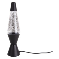 Čierna stolová lampa Leitmotiv Glitter