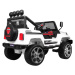 mamido  Elektrické autíčko Jeep Raptor 4x4 biele