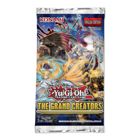 Konami Yu-Gi-Oh The Grand Creators Booster