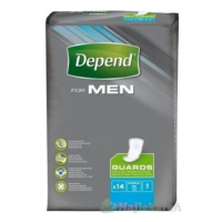 DEPEND FOR MEN inkontinenčné vložky pre mužov 14ks