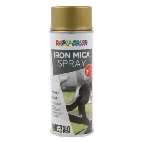 IRON MICA 2v1 - Antikorózna farba a vrchný náter v jednom (zlatá, 0,4 L)