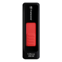 TRANSCEND Flash Disk 128GB JetFlash®760, USB 3.0 (R:85/W:34 MB/s) čierna/červená