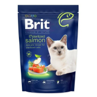 Krmivo Brit Premium by Nature Cat Sterilized Salmon 800g