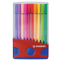 Prémiová vláknová fixka STABILO Pen 68 ColorParade 20 ks deskset