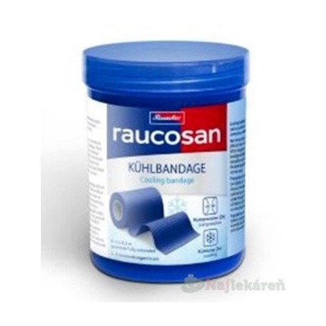 Raucosan KÜHLBANDAGE chladiaca elastická bandáž, 8cmx4,5m, 1ks