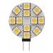 Žiarovka LED 1,5W, G4, 3000K, 130lm, 160°, LED12 SMD G4-WW (Kanlux)