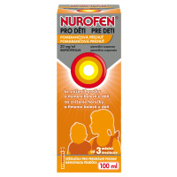 NUROFEN pre deti sus por 100 ml