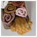 Okrovožlté bavlnené uteráky v súprave 2 ks 35x55 cm Geo – Mette Ditmer Denmark