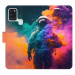 Flipové puzdro iSaprio - Astronaut in Colours 02 - Samsung Galaxy A21s