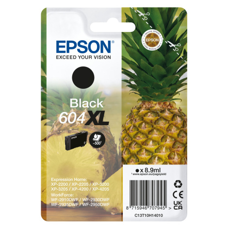 Epson 604XL T10H140 C13T10H14010 černá (black) originálna cartridge