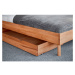 Dvojlôžková posteľ z bukového dreva 200x200 cm Greg 3 - The Beds
