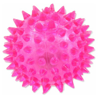 Hračka Dog Fantasy lopta LED ružová 6cm