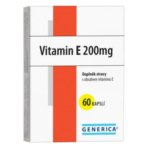 GENERICA Vitamín E 200 mg 60 kapsúl