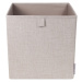 Béžový úložný box Bigso Box of Sweden Cube
