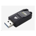 CORSAIR Flash Disk 64GB Voyager Slider X1, USB 3.0, čierna
