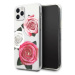 Kryt Guess iPhone 11 Pro transparent hardcase Flower Desire Pink & White Rose (GUHCN58ROSTRT)