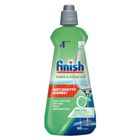 FINISH Rinse & Shine 0% Leštidlo do umývačky riadu 400 ml