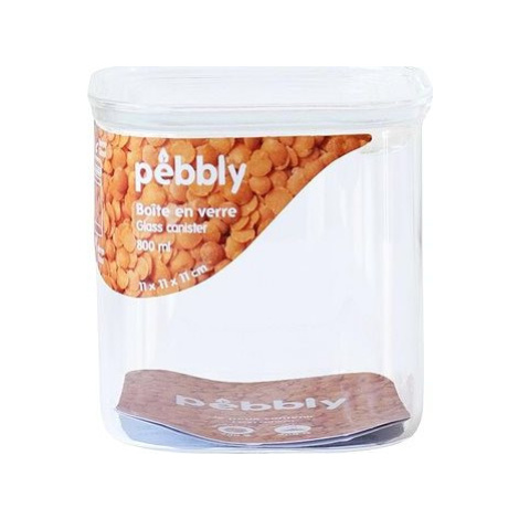 Pebbly PKV-044 Skleněná dóza, 800 ml