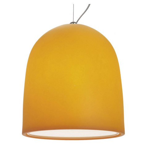 Modo Luce Campanone závesná lampa Ø 51 cm oranžová