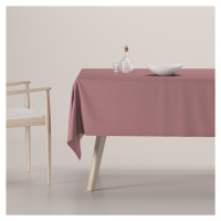 Dekoria Obrus na stôl obdĺžnikový, ružová matná, Linen, 159-12