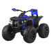 mamido Detská elektrická štvorkolka QLS-ATV 4x4 modrá