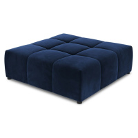 Modrý zamatový modul pohovky Rome Velvet - Cosmopolitan Design