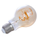 LUUMR Smart LED žiarovka A60 E27 jantárová 4,9W Tuya WLAN