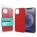 Apple iPhone 15, Silikónové puzdro, Xprotector Soft Touch, červené