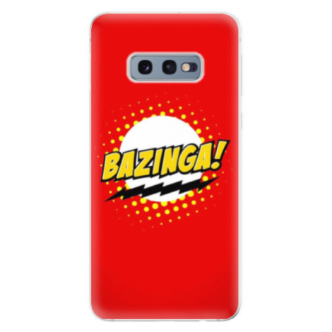 Odolné silikónové puzdro iSaprio - Bazinga 01 - Samsung Galaxy S10e