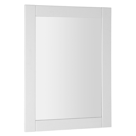 FAVOLO zrcadlo v rámu 70x90cm, bílá mat FV090 AQUALINE