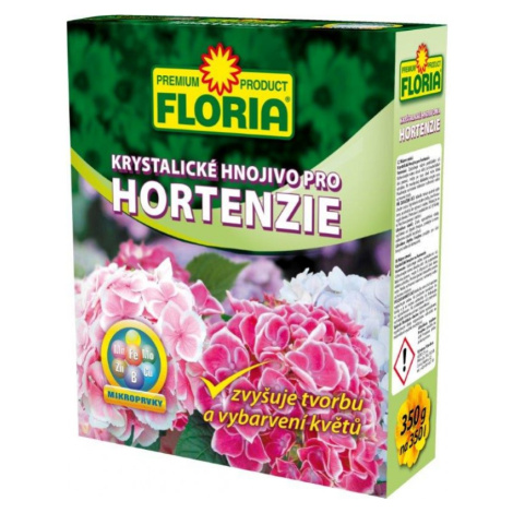 AGRO FLORIA kryštalické hnojivo pre hortenzie 0,35 kg