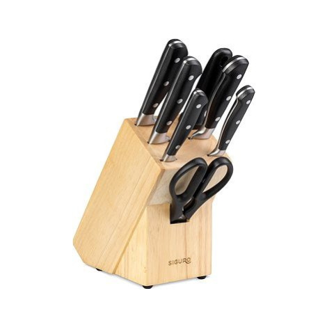 Siguro Súprava nožov Uchi 7 ks + drevený blok