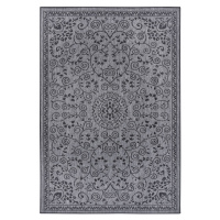 Kusový koberec Twin Supreme 105452 Leyte Night Silver – na ven i na doma - 120x170 cm NORTHRUGS 