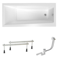Obdĺžniková vaňa Laguna Idea Plus 170x75 cm akrylát ľavá aj pravá SIKOID1700APN